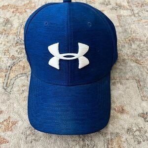 Men’s Under Armour Navy Blue Cap with White Logo